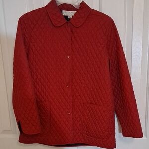 Jones Of NY Quilted Red Jacket